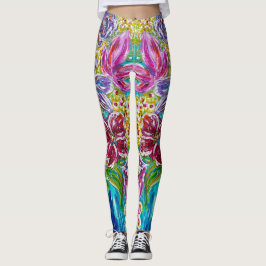 Blommigtens Abstrakt Leggings