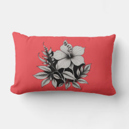 blommigtens abstrakt lumbarkudde