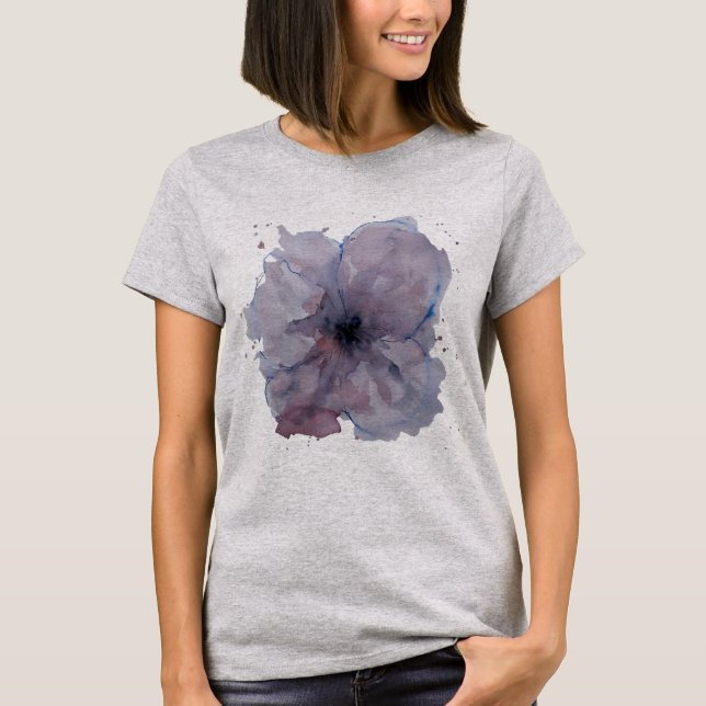 Blommigtens Abstrakt T Shirt (Framsida)