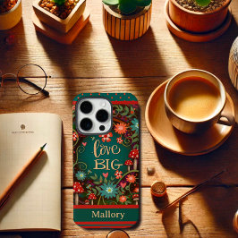 Blommigtens anpassade namn Mushroom Roligt Kärlek 