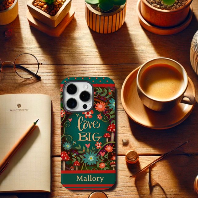 Blommigtens anpassade namn Mushroom Roligt Kärlek  (Skapare uppladdad)