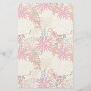 Blommigtens bakgrund 3 brevpapper