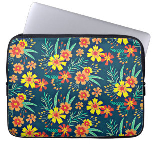 Blommigtens bakgrund - vacker design-46566 laptop fodral