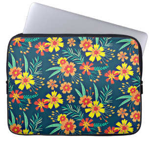 Blommigtens bakgrund - vacker design-46566 laptop fodral