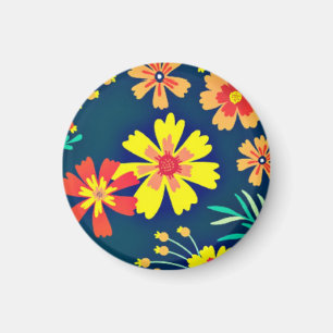 Blommigtens bakgrund - vacker design-46566 magnet