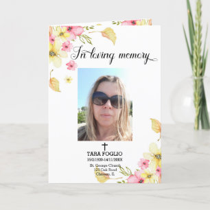 Blommigtens begravningsprogram program