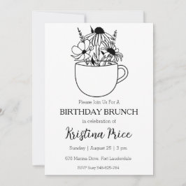 blommigtens brunchinbjudan inbjudningar