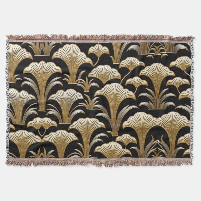 Blommigtens Chic Filt (Framsidan)