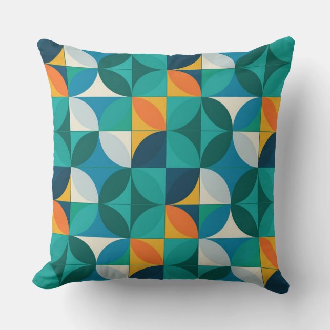 Blommigtens dekorfärg för bostadsrum | Mjuk Linen Kudde (Framsida)