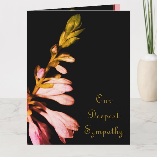 Blommigtens deltagande kort (Framsida)