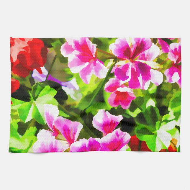 Blommigtens design 5 Light.jpg Kökshandduk (Horisontell)