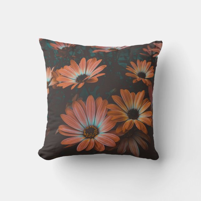 Blommigtens designfyllning kudde (Framsida)