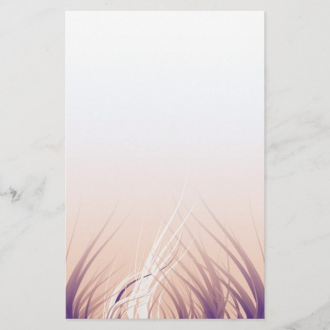 Blommigtens designmall brevpapper (Framsida)