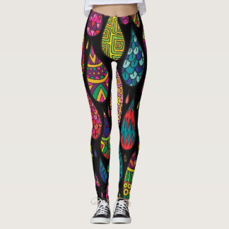 Blommigtens elegans, abstraktens bakgrund. leggings