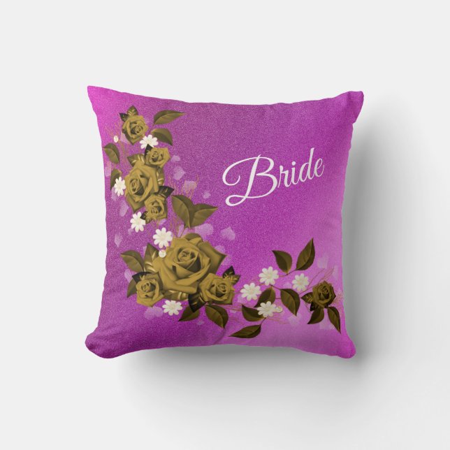 Blommigtens Elegant Kudde (Framsida)