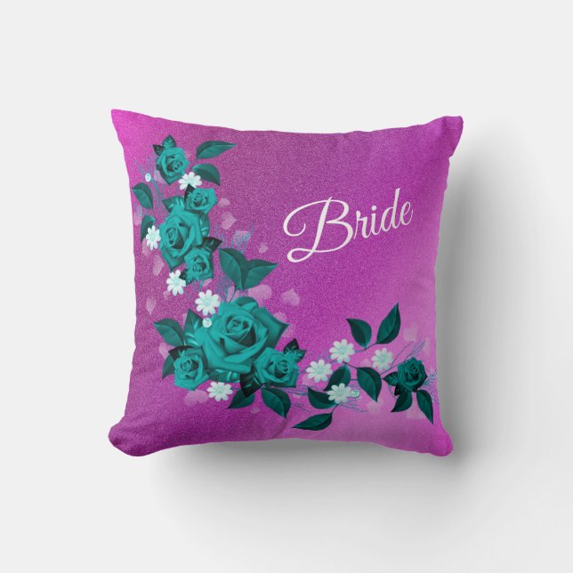 Blommigtens Elegant Kudde (Framsida)