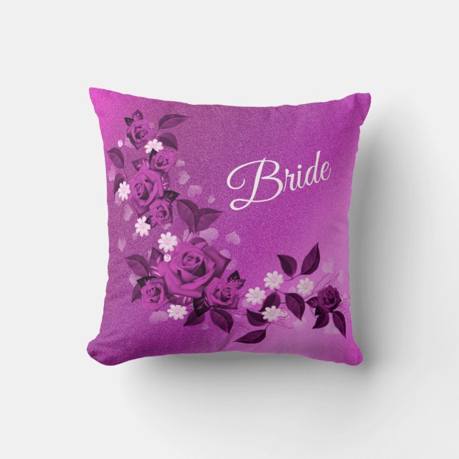 Blommigtens Elegant Kudde (Framsida)