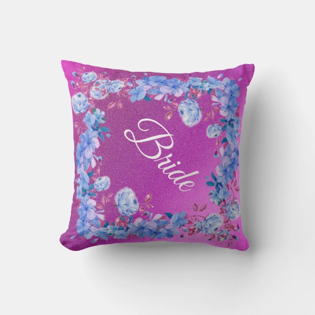 Blommigtens Elegant Kudde (Framsida)