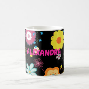 Blommigtens energisnåla färgstarka Rosa Kaffemugg