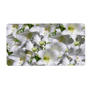 Blommigtens etiketter fraktsedel