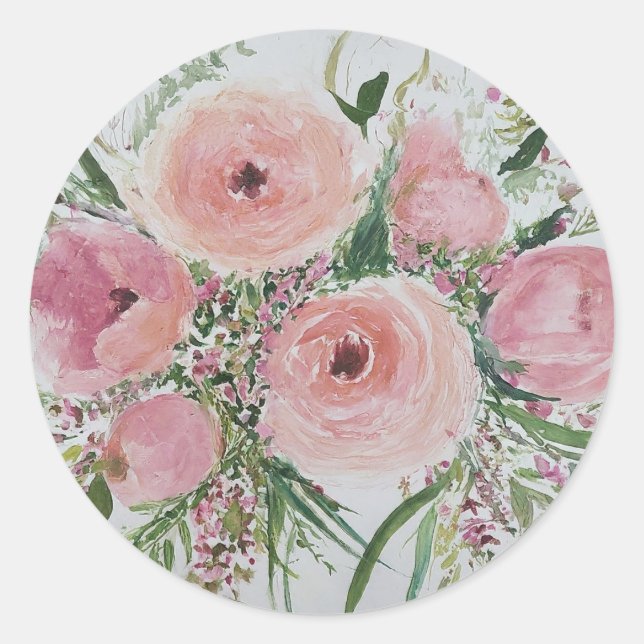 Blommigtens etiketter och etiketter (Framsida)