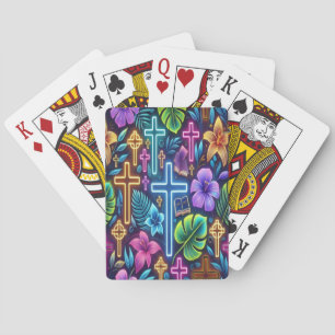 Blommigtens framstående utformning med Kor b Casinokort