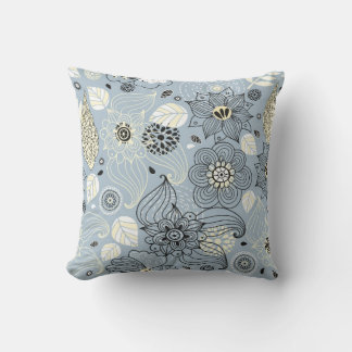 Blommigtens höstdesign kudde