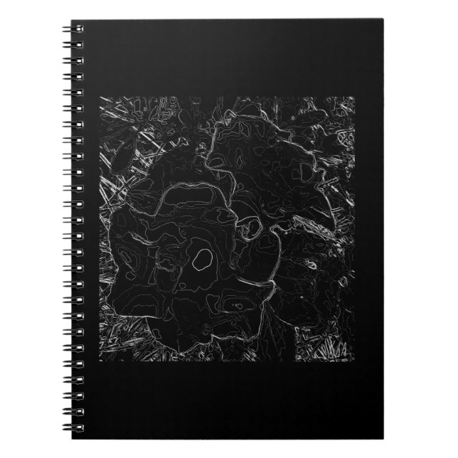 Blommigtens huvudtema anteckningsbok (Framsidan)