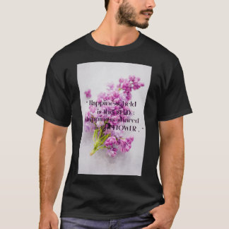 Blommigtens inspirationsofferter t shirt