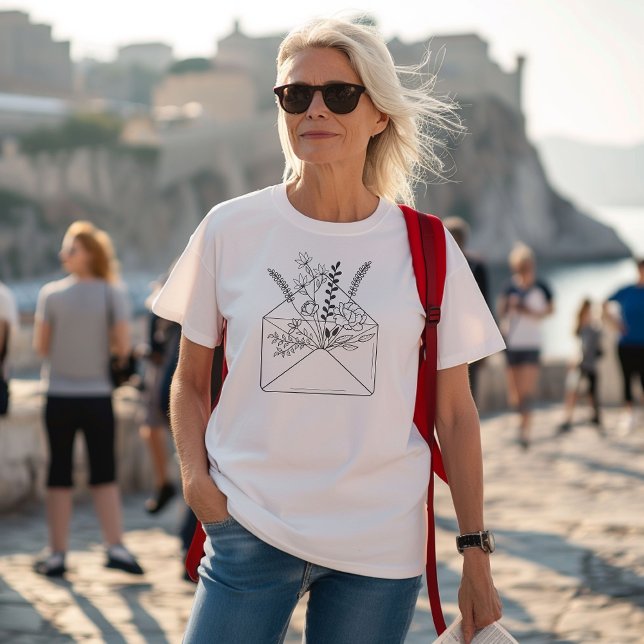 Blommigtens kuvertartikel t shirt (Skapare uppladdad)