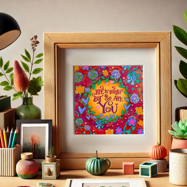 Blommigtens livslängd är Tuffens inspirationskälla Poster (Skapare uppladdad)