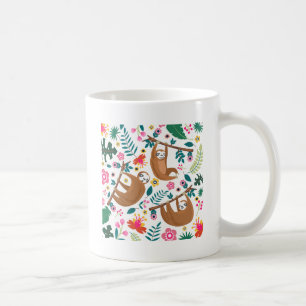 blommigtens lutning kaffemugg