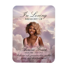 Blommigtens minneskort Photo Magnet - FLR001