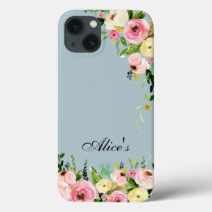 Blommigtens mobiltelefon/iPid fodral