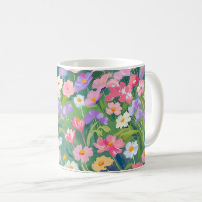 blommigtens morgonrutin mugg (Framsida höger)