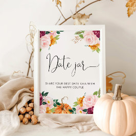 Blommigtens nattliga idéer. Möhippan Date burk Poster