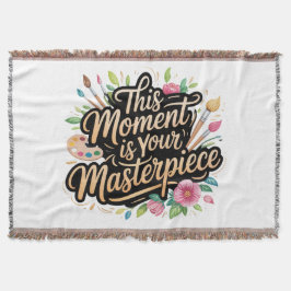 Blommigtens offertdesign filt