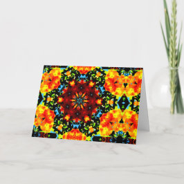 Blommigtens Orange Kort