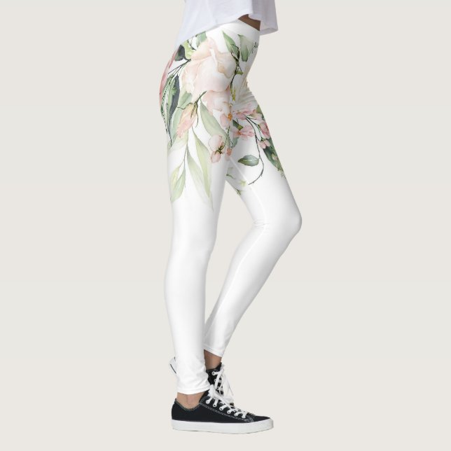 blommigtens placering leggings (Höger)