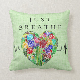 Blommigtens pulsslag Breathe Pillow Kudde