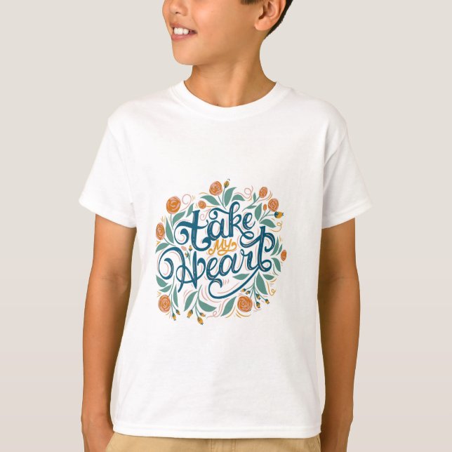Blommigtens pulsslag t shirt (Framsida)