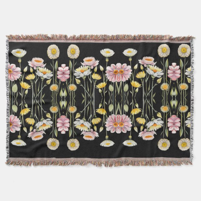 Blommigtens reflektioner filt (Framsidan)