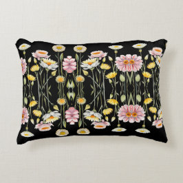 Blommigtens reflektioner prydnadskudde