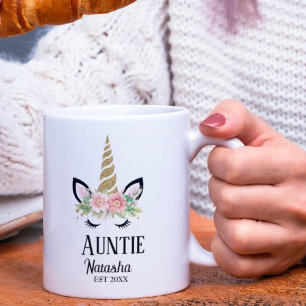 Blommigtens regnbåge, avisering av gravid kaffemugg