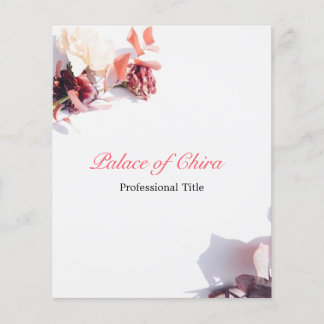 Blommigtens Rosa Flygblad