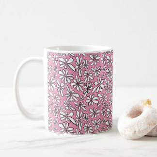 Blommigtens Rosa Kaffemugg
