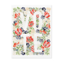 Blommigtens röstvykort