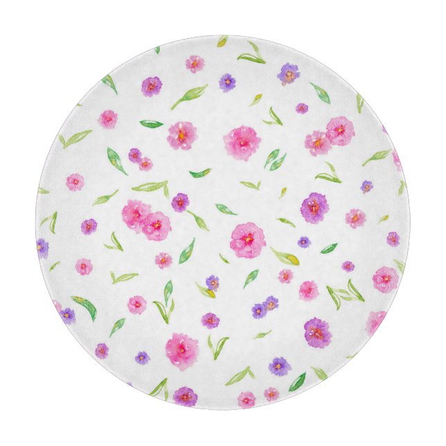 Blommigtens skärningspanel - Gift för hennes köks (Framsidan)