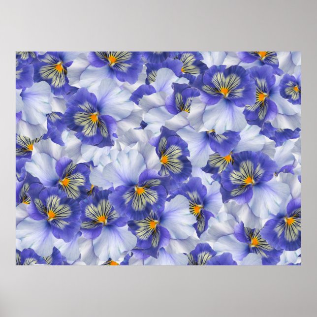 Blommigtens skräpbokning i bakgrunden poster (Framsidan)