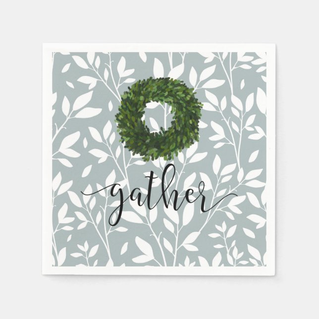 Blommigtens Snyggt Pappersservett (Framsidan)